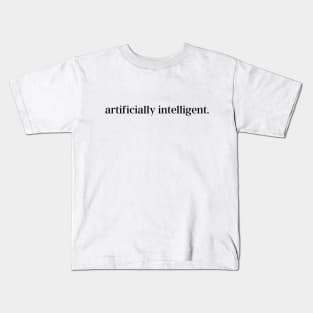 Artificially Intelligent Kids T-Shirt